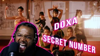 AMERICAN FIRST TIME HEARING THIS GROUP ♥️♥️♥️♥️ - SECRET NUMBER "독사 (DOXA)" M/V(REACTION)