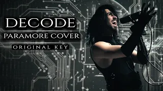 Paramore- DECODE Cover (Male Version ORIGINAL KEY*) | Cover by Corvyx 2024