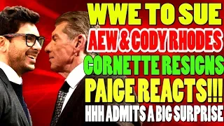 Cm Punk Vs Seth Rollins Happening Jim Cornette Resigns From NWA! WWE SUING AEW! Wrestling News!