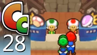 Mario & Luigi: Partners in Time – Episode 28: Toad Town Tumbles