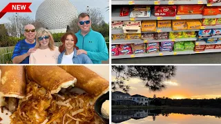 FLORIDA DISNEY WORLD 2024: Epcot, Walmart supermarket, Perkins Breakfast & Summer House  Restaurant