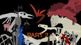 Trevor Henderson vs SCP Part 2| Sticknodes Animation! (HAPPY HALLOWEEN!) (volume warning) (13+)