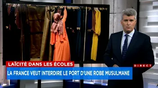 La France interdit formellement l'abaya à l'école au nom de la laïcité - explications