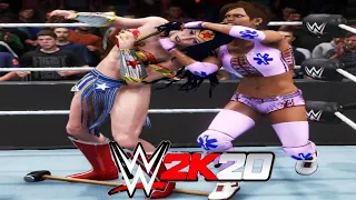 Wonder Woman v Anesthesia! - WWE 2K20 Extreme Rules Iron Woman Match