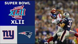 Giants Highlights VS Patriots in Super Bowl XLII