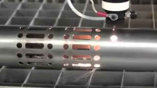 Kern Laser Systems Pipe Cutting with 150W CO2 Laser