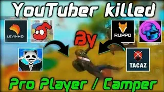 Levinho Sevou Panda Ruppo Dwoz Tacaz Killed by Pro Player or Camper Pubg Mobile