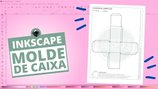 Como fazer um molde de caixa no Inkscape