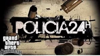 gta policia 24 horas/#1primeiro dia de trabalho com a policia militar