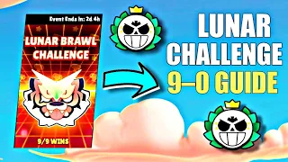 9–0 Lunar Brawl Stars Challenge.|| Tips and Tricks. ( full guide )