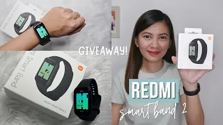 Redmi Smart Band 2 Unboxing & Review + GIVEAWAY! ⌚️🥳 (closed)