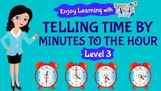 Telling Time by Minutes to the Hour | Math | Grade-2,3 | Tutway |