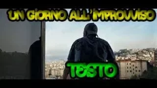 UN GIORNO ALL'IMPROVVISO-TESTO (CLEMENTINO)