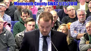 Monmouth County Solid Waste Advisory Council Meeting - Hosted at Howell Township on 1/25/2018