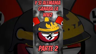 ¿y si Alemania ganaba la ww2? parte 2 #countryballs #shorts #ww2