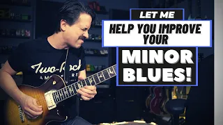 Minor 7 Arpeggio Guitar Lesson - Improve your Slow Blues!