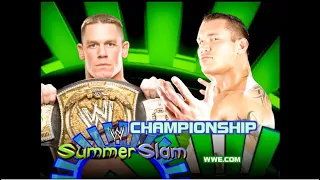 Story of John Cena vs. Randy Orton | SummerSlam 2007