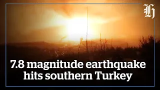 WATCH: Apartment block collapses as 7.8 magnitude earthquake hits Turkey | nzherald.co.nz