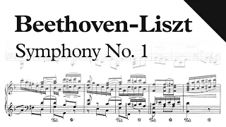 Beethoven-Liszt - Symphony No. 1, Op. 21 (Sheet Music) (Piano Reduction)