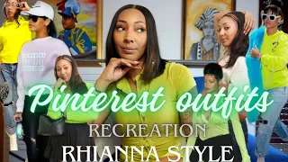 Pinterest Outfits/ Recreating Rhianna looks