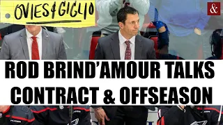 Rod Brind'Amour Unfiltered: New contract, offseason strategy & more with Carolina Hurricanes coach
