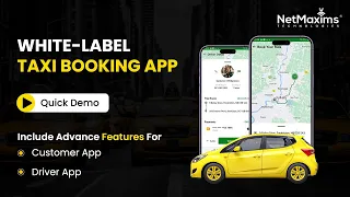 Launch Your Own Taxi Booking App | White Label Taxi App [Quick Demo]