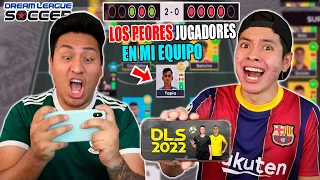 RETO IMPOSIBLE!!! EN DREAM LEAGUE SOCCER 2022 😱 *Juego con la PEOR PLANTILLA*