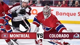 Montreal Canadiens vs Colorado Avalanche | Season Game 28 | Highlights (10/12/16)