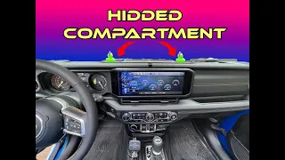 Hidden compartment 2024 Jeep Wrangler