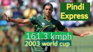 Shoaib akhter fastest ball world cup 2003