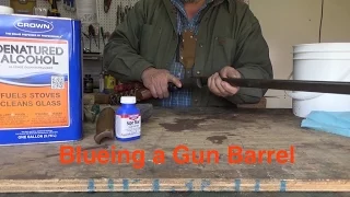 Blueing a Gun Barrel My Way