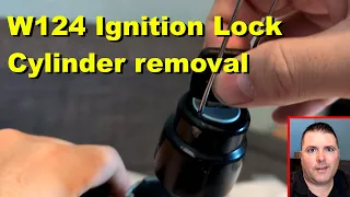 Mercedes Benz W124 Ignition lock cylinder replacement