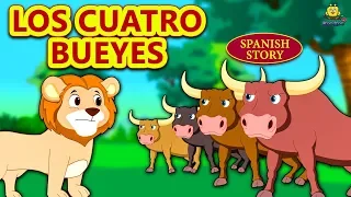 Los Cuatro Bueyes | Cuentos de dormir para niños | Historias Españolas Para Niños | Koo Koo TV
