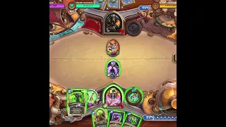 At ONE HEALTH against FACE HUNTER is not a problem! Hearthstone #Shorts