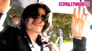 Michael Jackson Goes Shopping On Melrose Looking For New Antiques For His Mansion In Beverly Hills