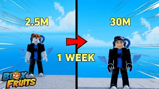 How You Can Get 30M Bounty Within A Week.. | BLOX FRUITS UPDATE 20