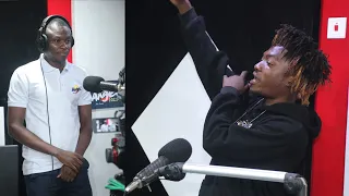 Rapper Kwesi Amewuga Shocked Saddick Adams On Sports Salad With Fire 🔥 Rap