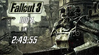Fallout 3 100% Speedrun in 2:49:55 (World Record)