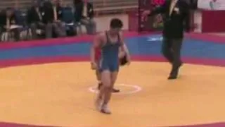 Yakutian wrestler Spiridonov Leonid, category 66 kg