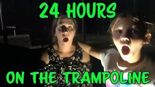 24 Hours Overnight On A Trampoline With Villains Slappy Edition