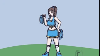 Cheerleader TG Animation