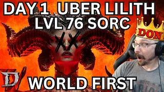 LEVEL 76 SORC DESTROYS UBER LILITH | DIABLO 4 SEASON TWO