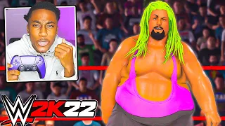 WWE 2K22 MyRISE #3 | FAT BOY Is AMAZING!!