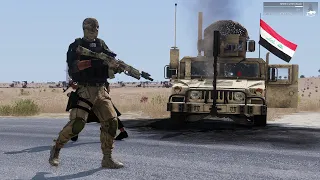 العصابات تخطط لهجوم على الجيش العراقي | Arma3