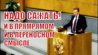 Жесткое выступление Депутата ГД Нилова на тему закона о защите лесов!