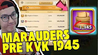 YOK GASS KEJER MARAUDERS!!! PRE KVK HELL 1945 1412 vs 1307 1188 | Rise Of Kingdoms ROK Indonesia