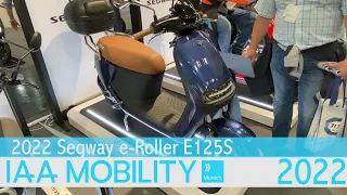 2022 Segway e Roller E125S  Walk Around IAA München 2021