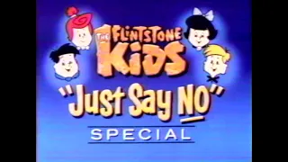 The Flintstone Kids Just Say No Special (1988) Bumpers