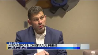 Mobile Police Chief Paul Prine responds to Kenyen Brown report