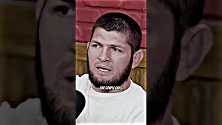 Khabib: "You should always be ready to take on bullies, they are everywhere." 💪🏻